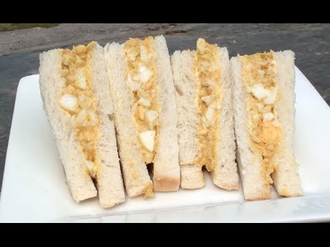 HOW TO MAKE CURRIED EGG SANDWICHES