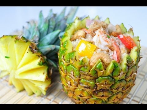[Thai Food] Baked Rice in Pineapple (Kao Aob Sub Pa Rod)