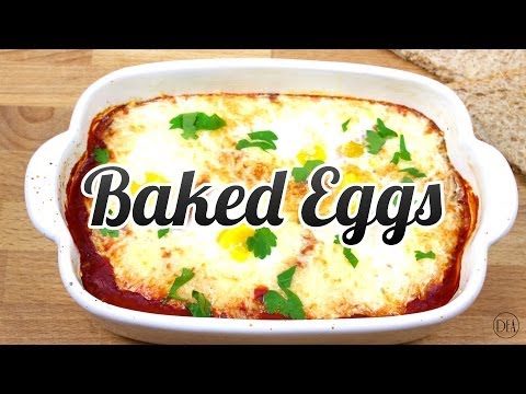 Super Simple Baked Eggs – Recipe [Delicious Food Adventures]