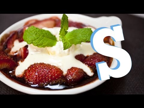 Baked Strawberries & Cream Recipe – #tbt SORTED