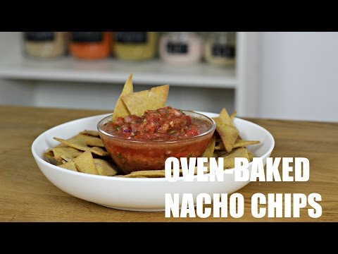 Fast Food Friday: Vegan Homemade Baked Nacho Chips & Fresh Salsa | Sim’s Kitchenette Episode 83