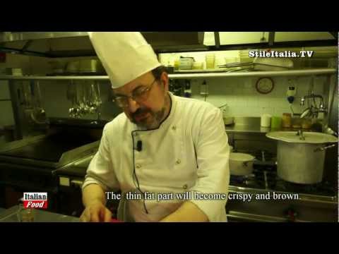 “Italian Food” – “Spaghetti alla Carbonara”  –   Checchino dal 1887  – by Stile Italia TV
