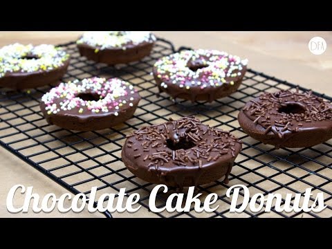 Baked Chocolate Donuts – Recipe [Delicious Food Adventures]