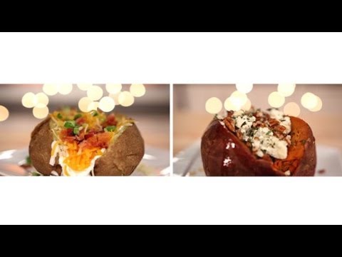 Two Baked Potato Topping Ideas for Thanksgiving | Picture Perfect Food