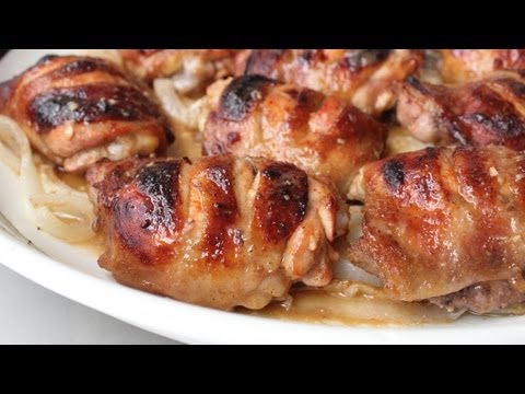 Sweet Hot Mustard Chicken Thighs – Baked Chicken Recipe