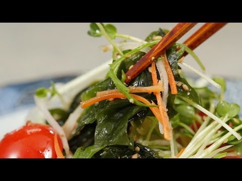 Seaweed Salad (Wakame Salad Recipe) 海藻サラダ（わかめサラダ） 作り方 レシピ
