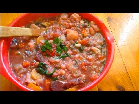 Raw till 4 Spicy Veggie Soup for weight loss