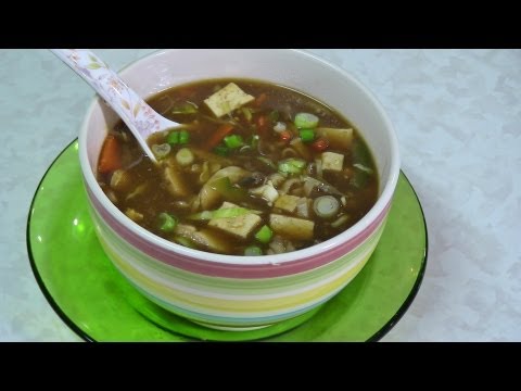 Hot & Sour Soup – Manchow Soup Video Recipe by Bhavna