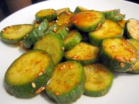 Spicy Korean Cucumber Side Dish (오이무침) [Special]