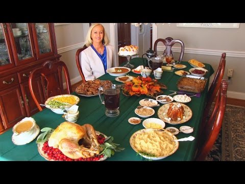 Betty’s Thanksgiving Dinner Table, 2014  —  Thanksgiving
