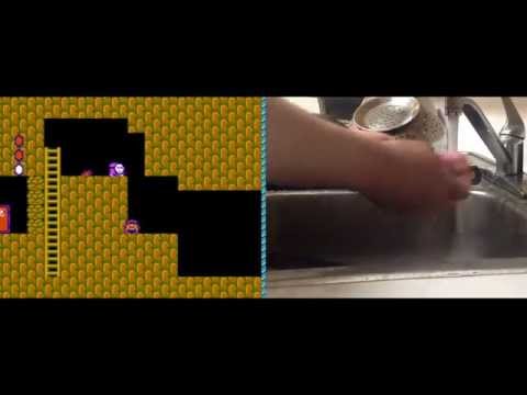ASMR After Dinner Dishes and NES play