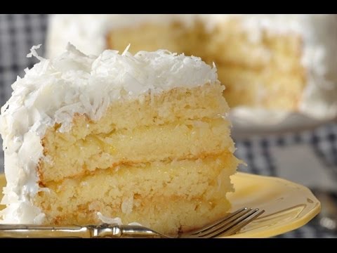 Coconut Cake Recipe Demonstration – Joyofbaking.com