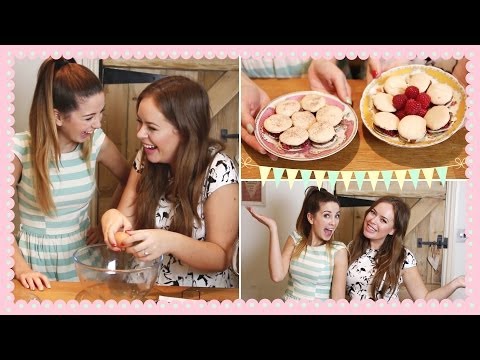 Baking Macarons with Tanya | Zoella