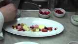 Leitner makes a dessert at 3 Michelin Bareiss