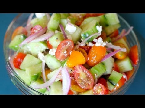 Cucumber Tomato & Feta Salad