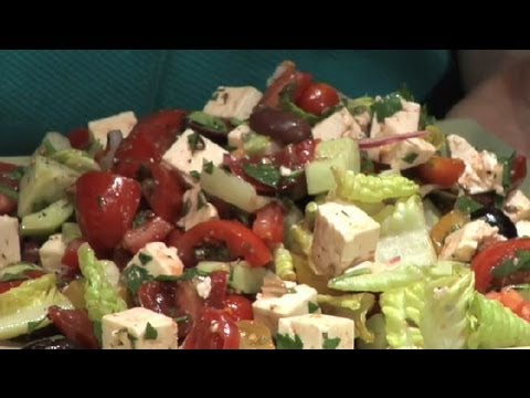 Tomato, Feta Cheese & Kalamata Olive Salad : Tomato Salads & Other Recipes
