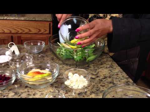 Ginger Pear Salad : Making Salads