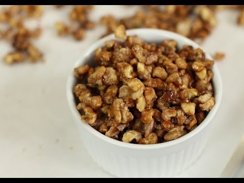How To Make Candied Walnuts – So Easy, Delicious. Great for Salads, Gifts and Snacks by Rockin Robin