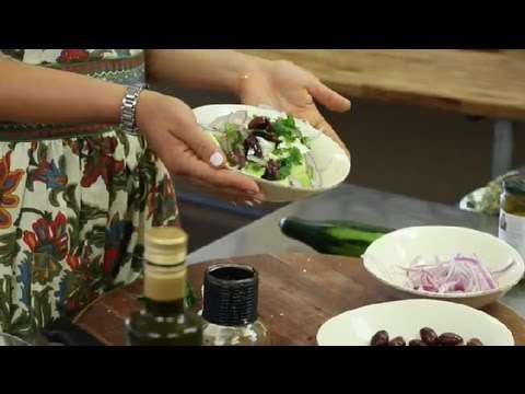 Greek Salad With Feta Cheese & Cucumbers : Greek Salads & Other Healthy Recipes
