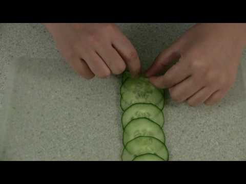 How to Make Cucumber Rose