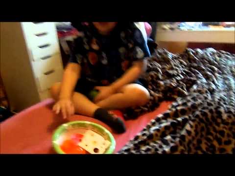 bird squirrels, making salads, and decorating for easter