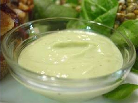 How to make Avocado Salad Dressing Homemade