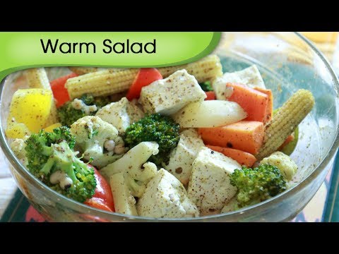 Warm Baked Vegetable Salad – Quick Salad Recipe By Annuradha Toshniwal [HD]