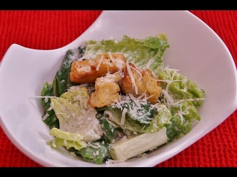 Caesar Salad Recipe:Caesar Salad Dressing: How To Make: Mom’s BEST Easy Homemade:Dishin’ With Di #43