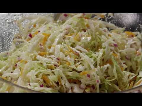 Salad Recipe – How to Make Cabbage Coleslaw