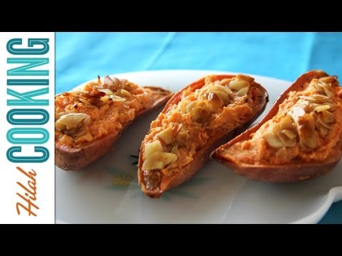 Twice Baked Sweet Potatoes | Easy Thanksgiving Recipe