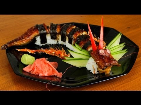 Dragon Sushi Roll Recipe – Japanese Food (delicious)