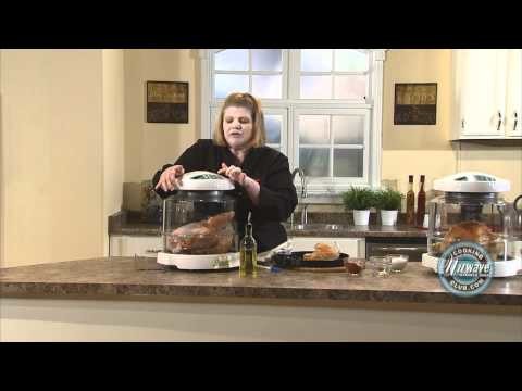 How to cook a roasted turkey in the NuWave Oven.