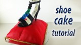 Stiletto Shoe Cake Tutorial Fondant Pillow Cake HOW TO COOK THAT Ann Reardon Cake Decorating
