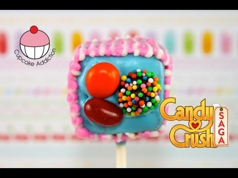 Make Candy Crush Cake Pops – WARNING – HIGHLY ADDICTIVE!! A Cupcake Addiction How To Tutorial