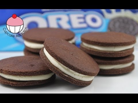 Homemade OREO Cookie Recipe! Make DIY Oreo Cookies from Scratch with Cupcake Addiction
