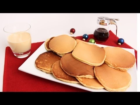 Eggnog Pancakes Recipe – Laura Vitale – Laura in the Kitchen Episode 692