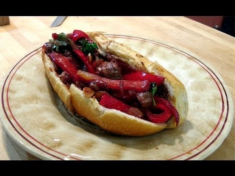 Sausage and Peppers – Italian Style – Recipe by Laura Vitale – Laura in the Kitchen Ep. 73