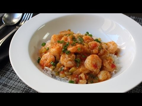 Shrimp Etouffee Recipe – Spicy Creole/Cajun Shrimp Sauce on Rice – Frozen Shrimp Tips