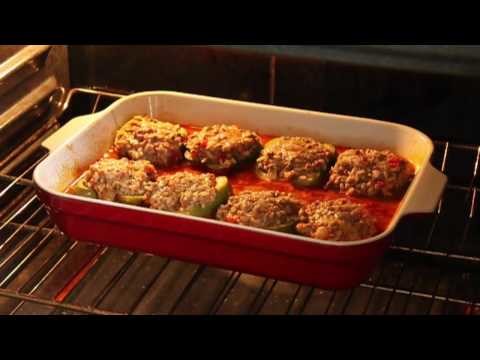 Food Wishes Recipes – Beef and Rice Stuffed Peppers Recipe –  Stuffed Bell Peppers