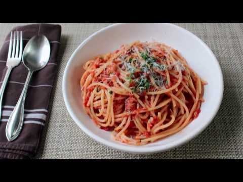 Spaghetti al Tonno Recipe – Spaghetti with Spicy Tuna Sauce