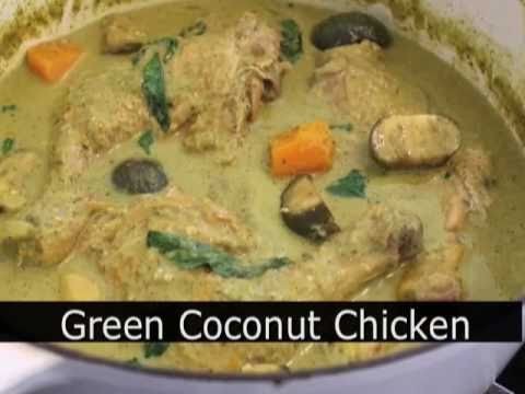 Food Wishes Recipes – Green Coconut Chicken Recipe – Coconut Milk Curry Chicken