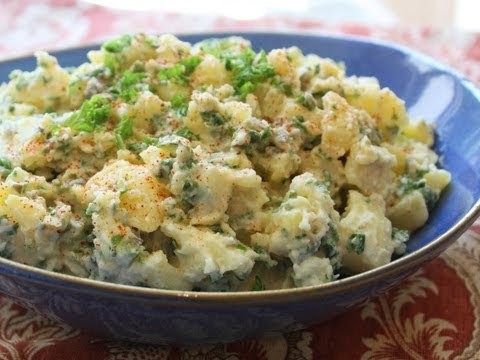 Potato Mustard Greens Salad Recipe – Memorial Day Side Dish Special