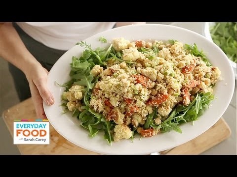 Couscous Salad with Roasted Vegetables and Chickpeas | Everyday Food with Sarah Carey