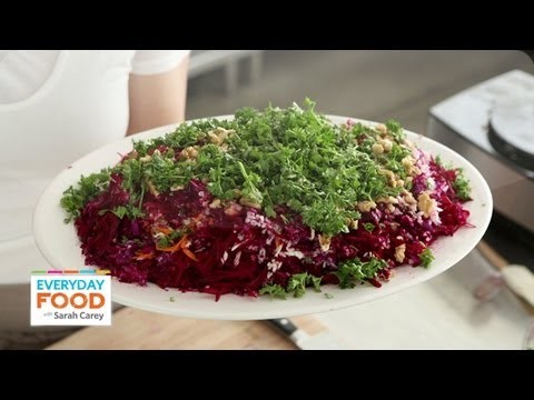 Shredded Rainbow Salad – Everyday Food with Sarah Carey
