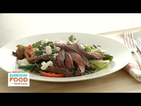 Savory Steak Salad with Goat Cheese – Everyday Food with Sarah Carey