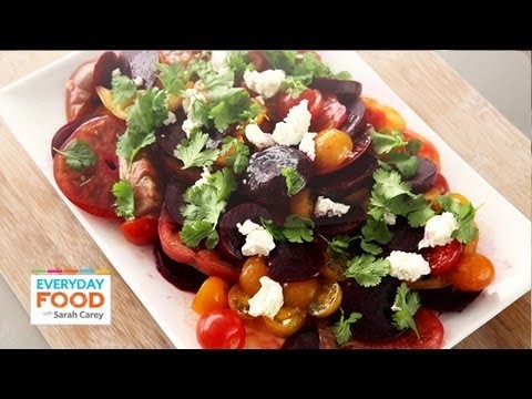 Tomato-Beet Salad – Everyday Food with Sarah Carey