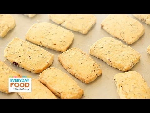 Almond-Orange Shortbread – Everyday Food with Sarah Carey