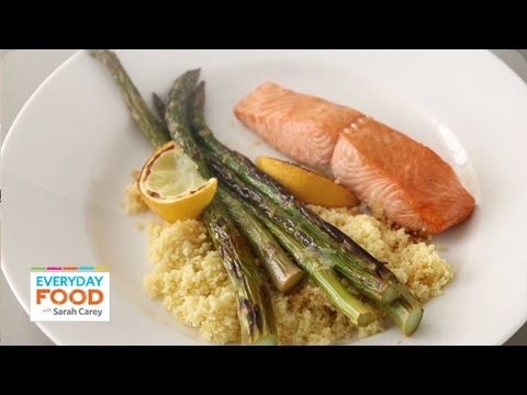 Broiled Salmon with Lemon and Soy – Everyday Food with Sarah Carey