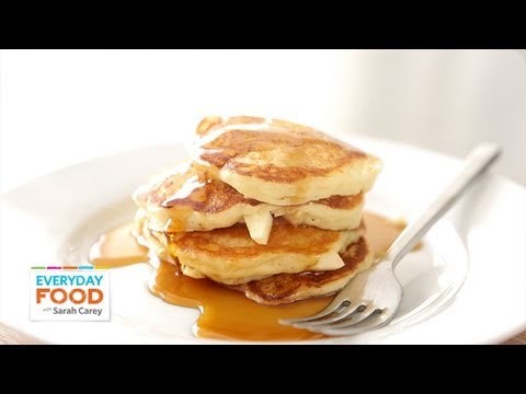 Apple-Buttermilk Pancakes – Everyday Food with Sarah Carey