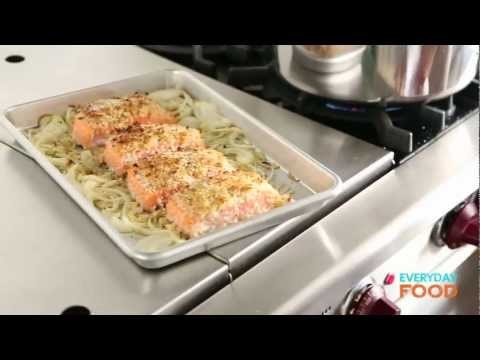 Honey-Mustard Salmon with Green Beans | Everyday Food with Sarah Carey